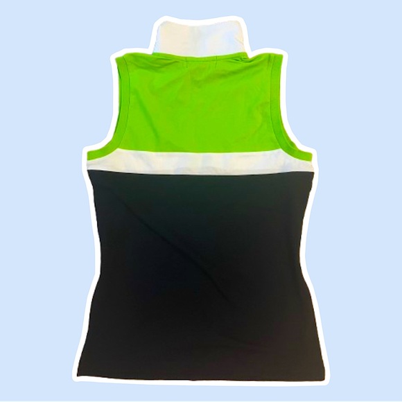 Ralph Lauren Active 1/4 Zip Womens Blue Green Vest - Size S/P - Picture 2 of 3